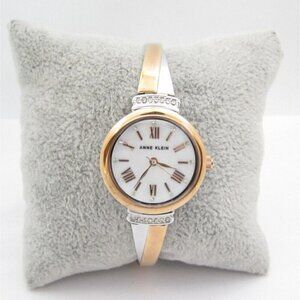 Women Anne Klein Quartz WR Analog 26mm Dial Causal Round Watch (G562)